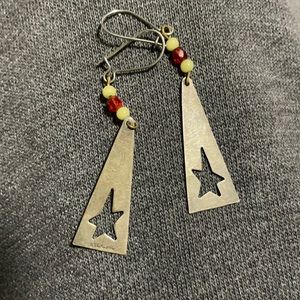 Fourth of July Sterling Earrings